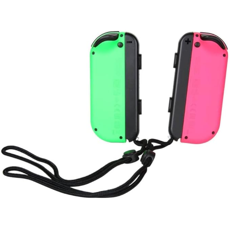 Ensemble de manettes Joy-Con Nintendo (gauche/droite) pour Nintendo Switch - Jusqu'à 20 heures d'autonomie - Vibrations HD