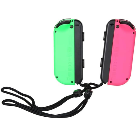 Ensemble de manettes Joy-Con Nintendo (gauche/droite) pour Nintendo Switch - Jusqu'à 20 heures d'autonomie - Vibrations HD
