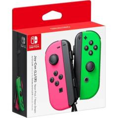 Ensemble de manettes Joy-Con Nintendo (gauche/droite) pour Nintendo Switch - Jusqu'à 20 heures d'autonomie - Vibrations HD
