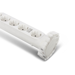 Multiprise Salicru SPS SAFE 6S, protections électriques actives de dernière génération - 6 prises Schuko - Blanche