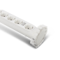 Multiprise Salicru SPS SAFE 6S, protections électriques actives de dernière génération - 6 prises Schuko - Blanche