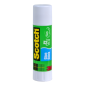 LOT de 20 Présentoir Scotch de 20 bâtons de colle solide de 21 g - Couleur transparente
