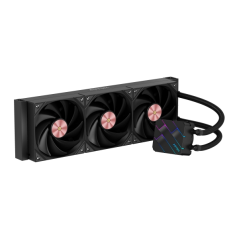 Kit de refroidissement liquide Abysm Oceanic TIDE 360 ARGB - 3 ventilateurs 120 mm - Éclairage ARGB - Pompe 2 500 tr/min