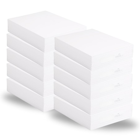 Ramettes de papier blanc format A4