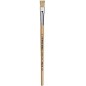 Pelikan Brush Series 613F No. 12 - Pinceau à pointe plate en poils naturels - Pour couleurs pâteuses - Idéal pour l'huile