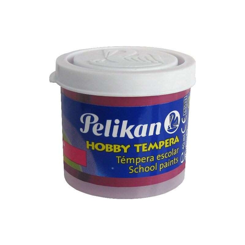 Pelikan School Tempera Flacon 40 ml – Facile à utiliser – Idéal pour les activités scolaires – Couleur magenta