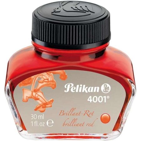 Bouteille encre rouge Pelikan 4001