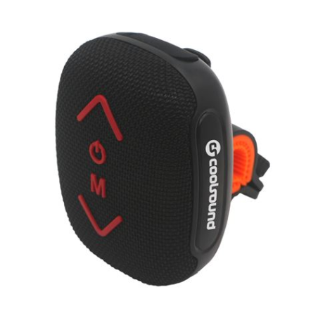 Enceinte Bluetooth sans fil Coolsound Riderbeat 7W - Jusqu'à 3 heures d'autonomie - Entrées USB, microSD et auxiliaire