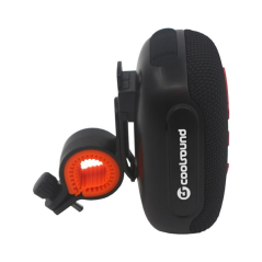 Enceinte Bluetooth sans fil Coolsound Riderbeat 7W - Jusqu'à 3 heures d'autonomie - Entrées USB, microSD et auxiliaire