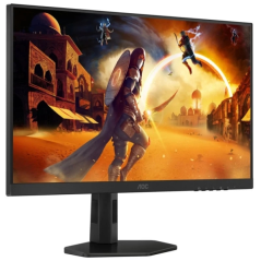 Moniteur LED AOC Q27G4XF 27" FastIPS QHD 180 Hz - Temps de réponse 1 ms - Hauteur, inclinaison et rotation réglables - HDMI