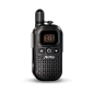 Talkie-walkie AVPos AVP-COMM-X25 - 16 canaux - 446 MHz - USB-C - Autonomie jusqu'à 18 h - Noir