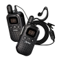 Talkie-walkie AVPos AVP-COMM-X25 - 16 canaux - 446 MHz - USB-C - Autonomie jusqu'à 18 h - Noir