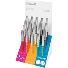 Présentoir stylos métal colorés Pelikan