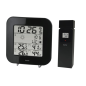 Station météo Hama EWS-200 - Horloge - Prévisions météo - Capteur extérieur - Radiofréquence - Thermomètre - Hygromètre - 11 x