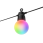 Guirlande lumineuse LED RGB Hama Smart pour extérieur - Longueur : 8 m - Indice de protection IP44 - Wi-Fi - Flexible - Câble