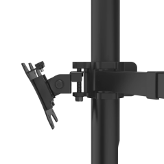 Support de bureau Hama avec bras articulés pour 3 écrans (13-27") - Capacité de charge : 7 kg - Inclinaison : 25° - Hauteur