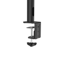 Support de bureau Hama avec bras articulés pour 3 écrans (13-27") - Capacité de charge : 7 kg - Inclinaison : 25° - Hauteur