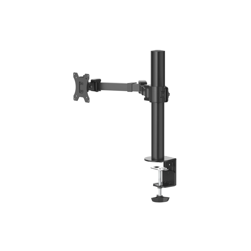 Support de bureau Hama avec bras articulé pour écrans de 13" à 35" - Capacité de charge : 15 kg - Inclinaison à 35° - Hauteur