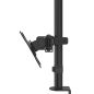 Support de bureau Hama avec bras articulé pour écrans de 13" à 32" - Capacité de charge : 10 kg - Rotation à 180° - Inclinaison