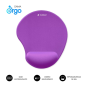 Tapis de souris ergonomique Subblim Ergo Neogel - Mousse résistante - Microtexturée imperméable - Base antidérapante - Lilas