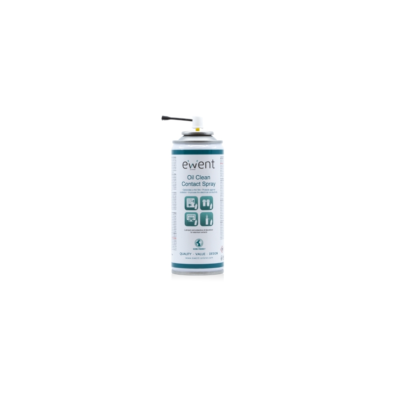 Spray nettoyant pour contacts Ewent - 200 ml - À base d'huile - Ambre clair