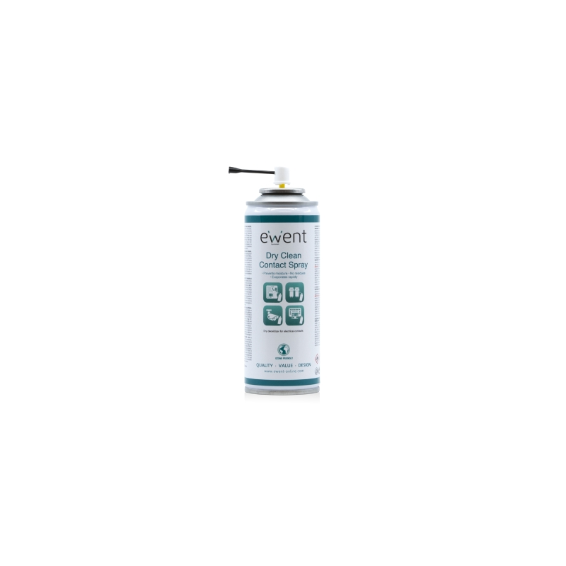 Spray nettoyant pour contacts Ewent - 200 ml - Nettoyage à sec - Incolore