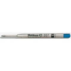 Recharge stylo-bille métal bleu