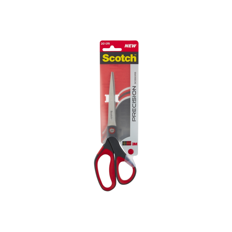 Ciseaux de précision Scotch - 20 cm - Noir/Rouge