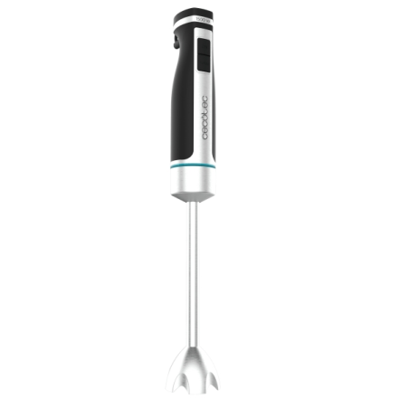 Mixeur plongeant Cecotec PowerGear 1500 XL Cream - 1500 W - Lames en titane - 21 vitesses - Système anti-éclaboussures