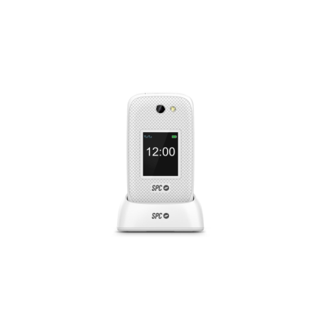 Téléphone portable senior SPC Harmony 2 4G - Grandes touches - Radio FM - Bouton SOS - 3 mémoires directes - Lampe torche