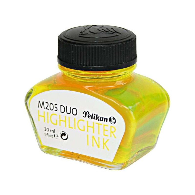 Encre pour stylo plume Pelikan 4001 jaune fluo 30 ml