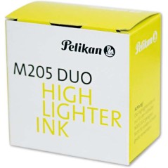 Encre stylo plume Pelikan 4001 jaune fluo 30 ml