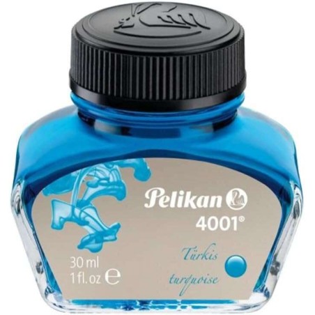 bouteille encre turquoise Pelikan 4001