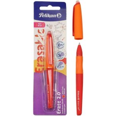 Stylo rouge Pelikan effaçable emballé