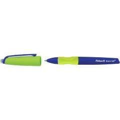 Stylo bille Pelikan Roller Erase 2.0 bleu prise ergonomique