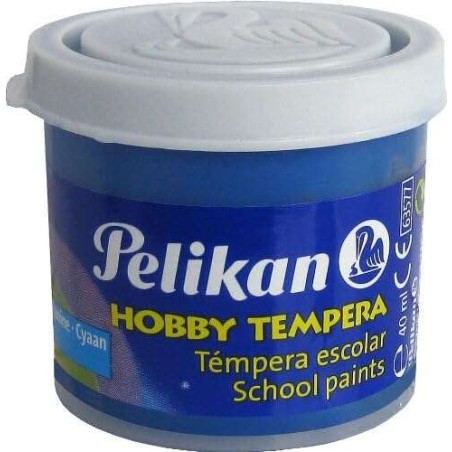 ✅ Pelikan School Tempera Flacon 40 ml – Facile à laver – Idéal pour les activités scolaires – Couleur b en stock