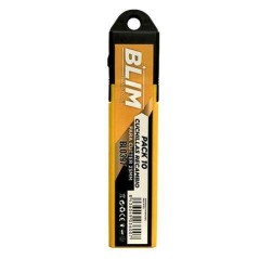 ✅ Blim Pack 10 Lames de Rechange pour Cutters 25mm couleur Plusieurs couleurs en stock