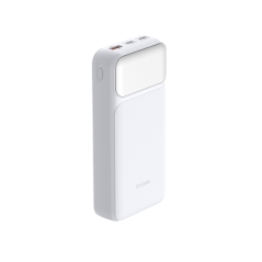 Batterie externe D-Link DPP-201 20 000 mAh - 65 W PD 3.0 - QC 3.0 - Blanche