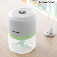 Hachoir rechargeable Innovagoods Echoppie Mini - Puissance 40 W - Capacité 250 ml - Lames en acier inoxydable - Batterie 1300