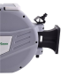 Tuyau Sungarden SG0164 10 mètres - Enrouleur automatique avec guide - Support mural - Pivotant à 180 degrés - Gris