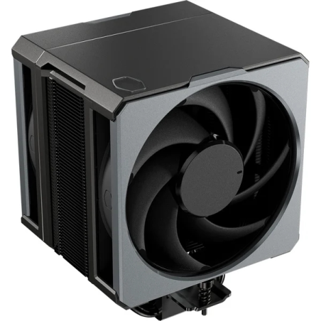 Refroidisseur CPU Cooler Master Hyper 612 APEX - 6 dissipateurs thermiques - Multiprise universelle - Double ventilateur - Noir
