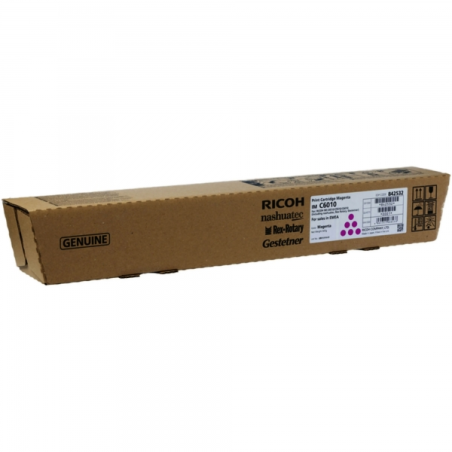 boîte en carton pour cartouche magenta Ricoh
