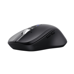 Souris sans fil multi-appareils Trust Ferro - Clic silencieux - 3200 dpi - 9 boutons - Noire