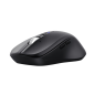 Souris sans fil multi-appareils Trust Ferro - Clic silencieux - 3200 dpi - 9 boutons - Noire