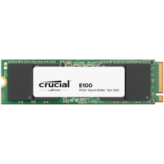 Disque SSD Crucial E100 480 Go M2 PCIe NVMe 4.0