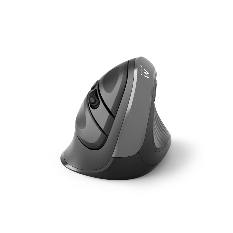 Souris sans fil Ewent 2,4 Hz - Récepteur USB-A - DPI sélectionnable 800-1200-2400 dpi - 1 pile AA (incluse) - Noir/Gris