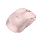 Souris Bluetooth silencieuse Logitech M240 - 3 boutons - Ambidextre - Rose