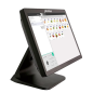 AVPos TPV K4000 MAX 18.5 Tactile - I5 - Mémoire 8 Go - SSD 128 Go - VGA, HDMI - WIFI, LAN - Haut-parleurs - Couleur Noir