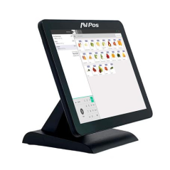 AVPos TPV K2000 Slim 15 Touch - I3 - Mémoire 8 Go - SSD 128 Go - VGA - WIFI, LAN - Windows 11 Pro - Couleur Noir