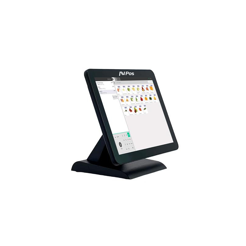 AVPos TPV K2000 Slim 15 Touch - I3 - Mémoire 8 Go - SSD 128 Go - VGA - WIFI, LAN - Windows 11 Pro - Couleur Noir